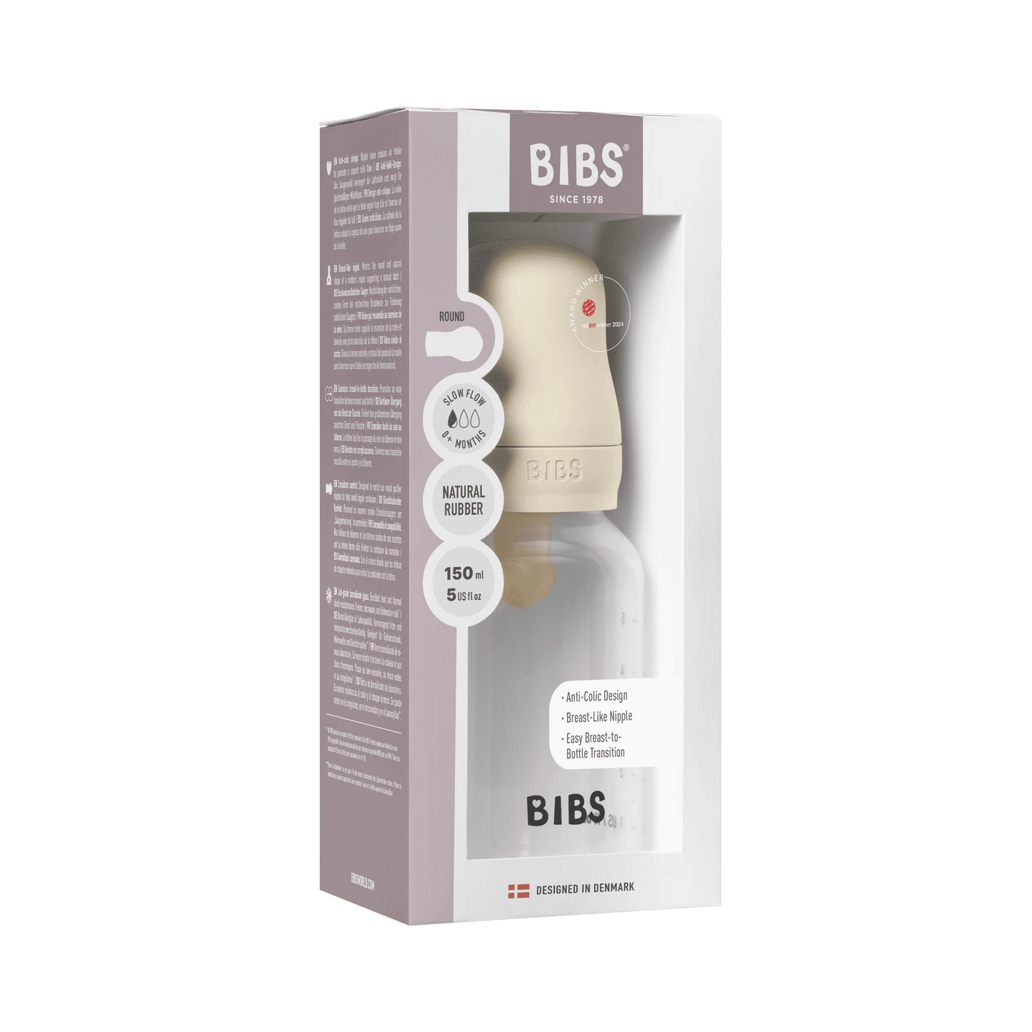 Baby Bottle 150ml - Ivory