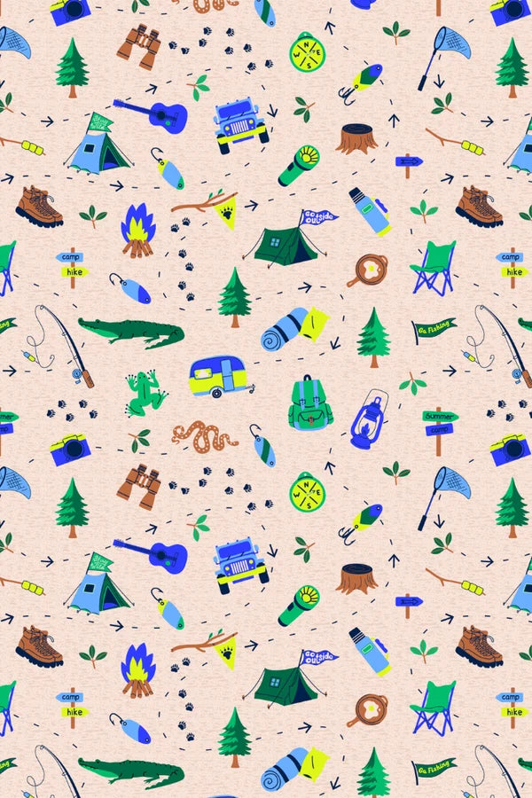 Camping Zip Romper