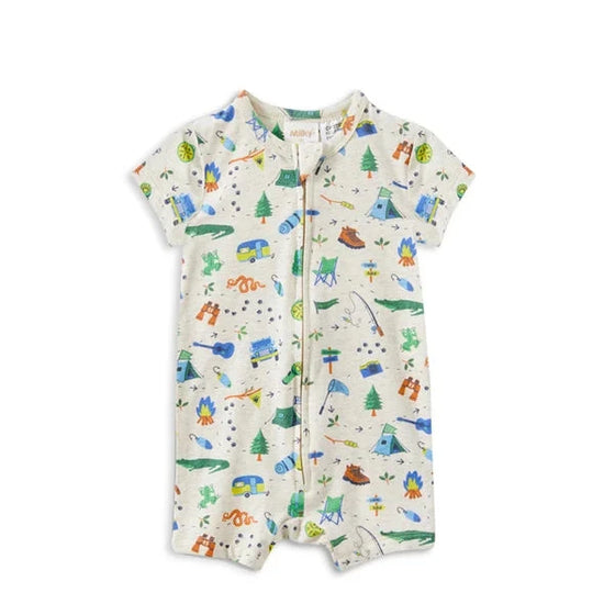 Camping Zip Romper