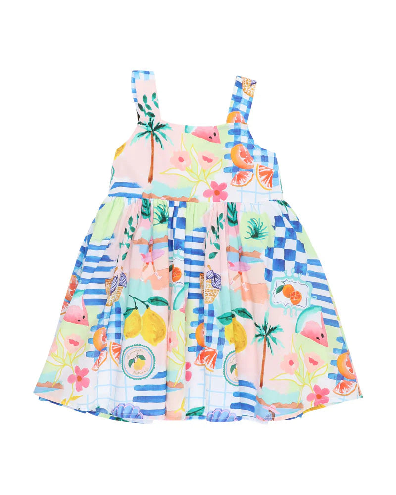 Camille Print Sundress