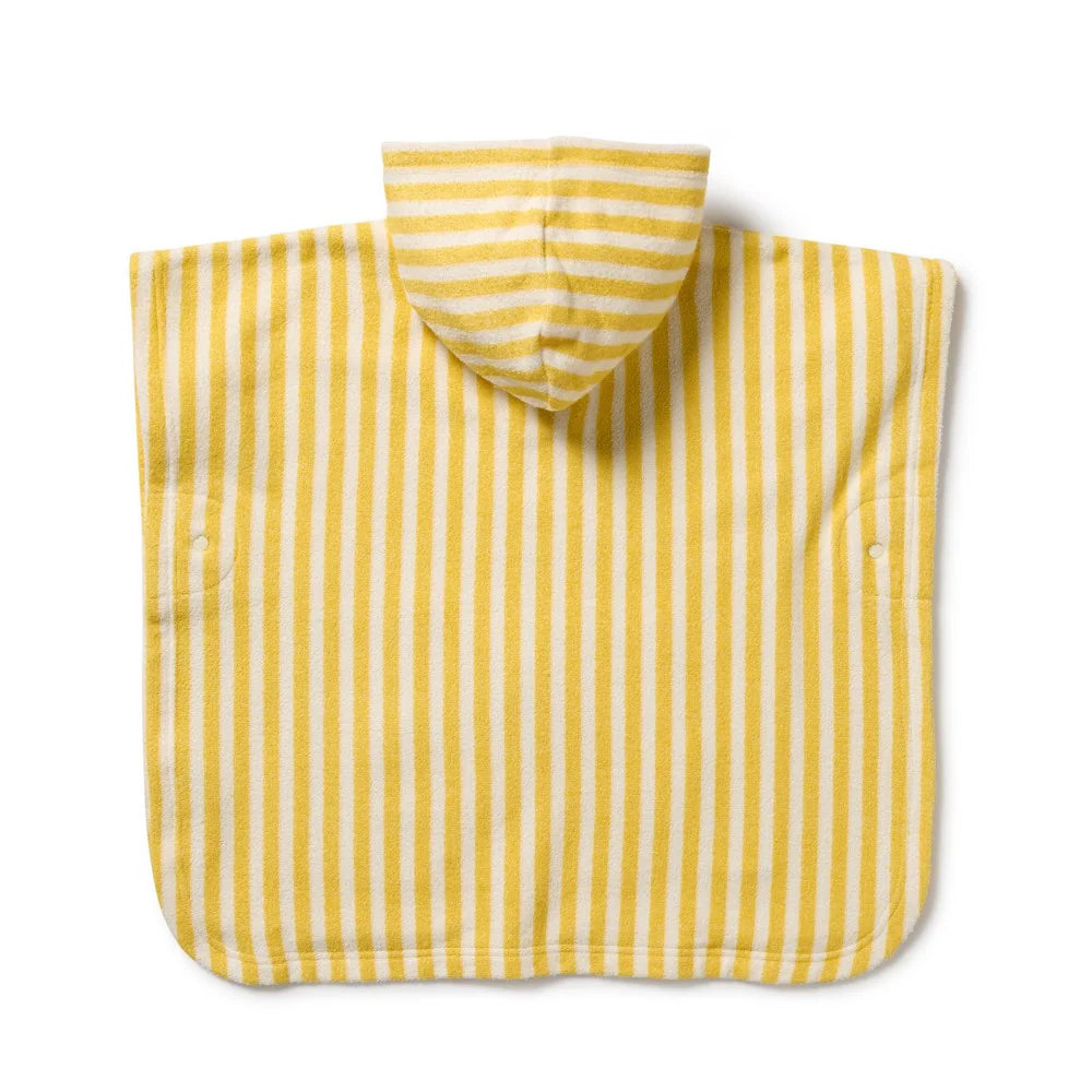 HONEY WAVE ORGANIC TERRY HOODED PONCHO