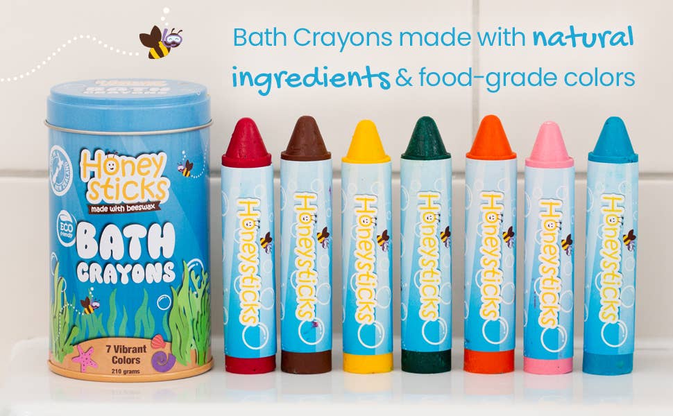 Honeysticks Bath Crayon Super Jumbos