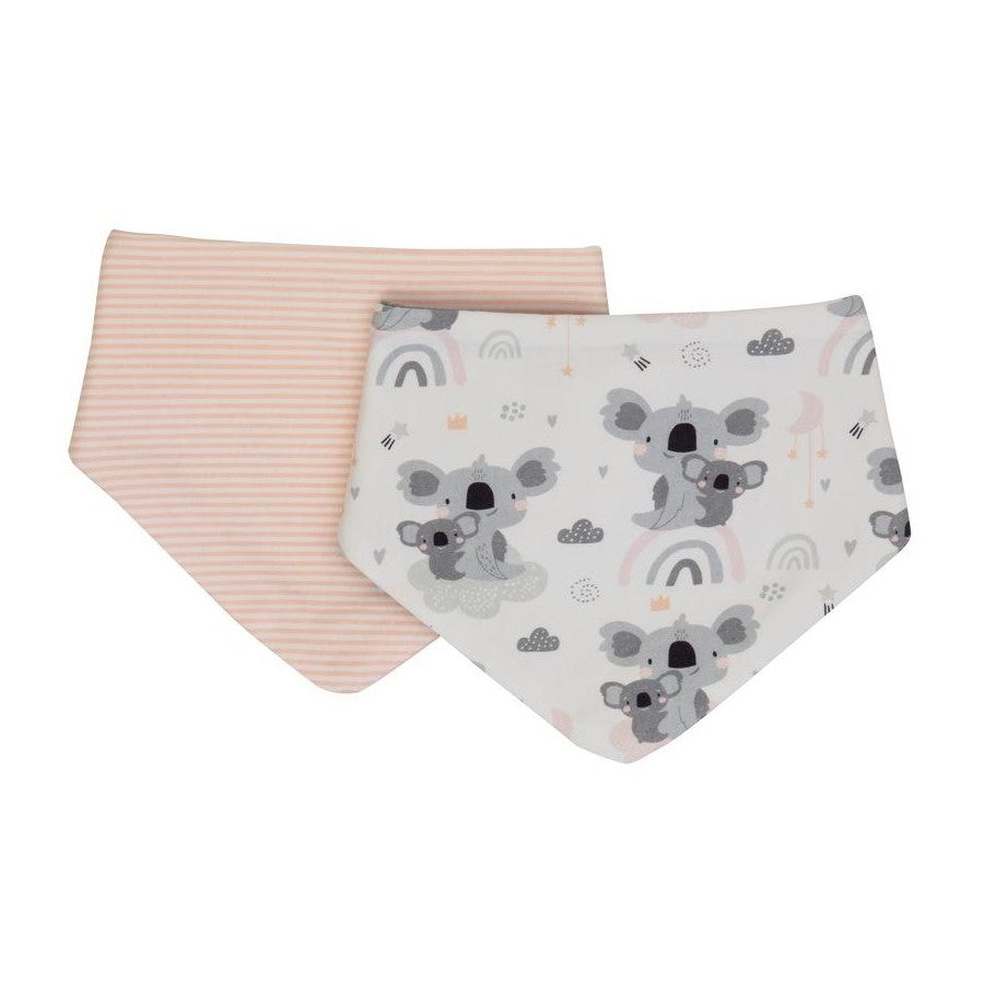 Bandana Bibs 2pk- Koala
