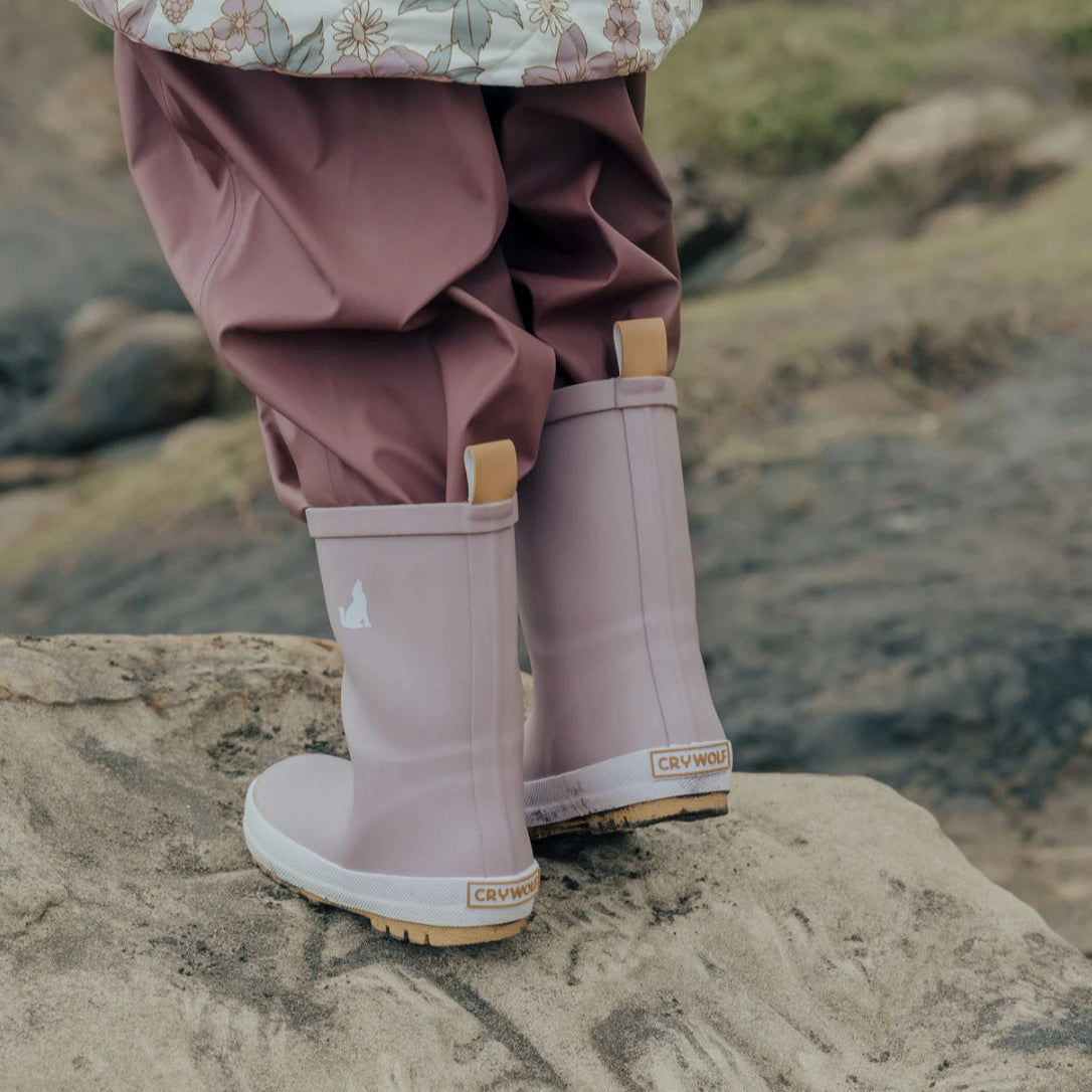 Crywolf Rain Boots - Mauve