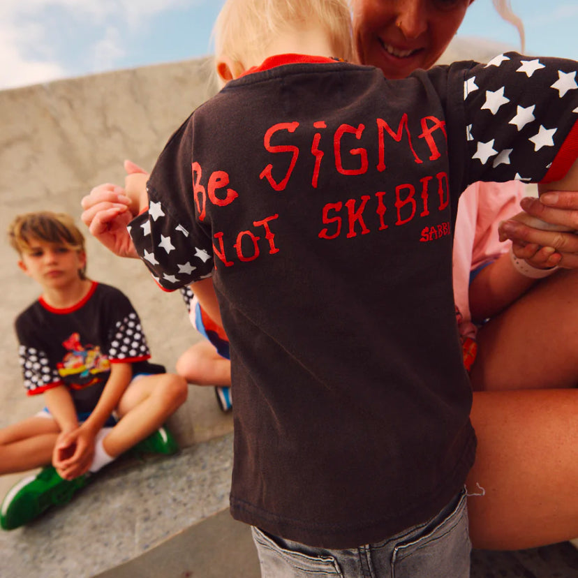 Sabbi Kids Tee - Be Sigma not Skibidi