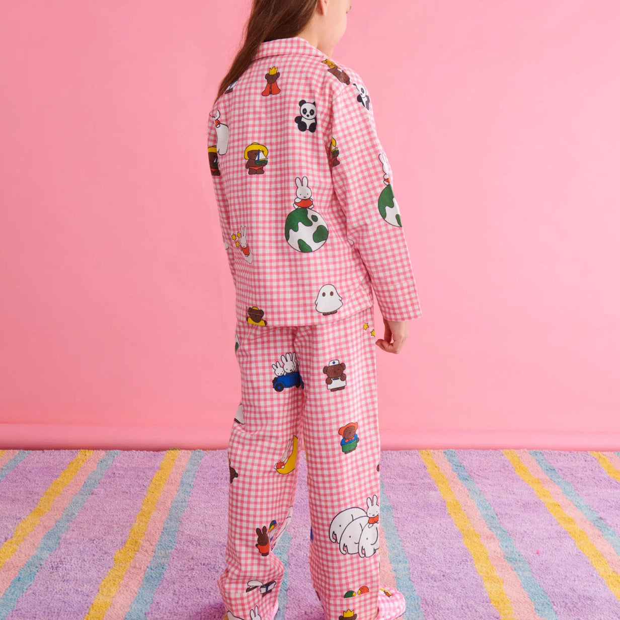Kip&Co x Miffy and Mates Kids Flannelette PJs