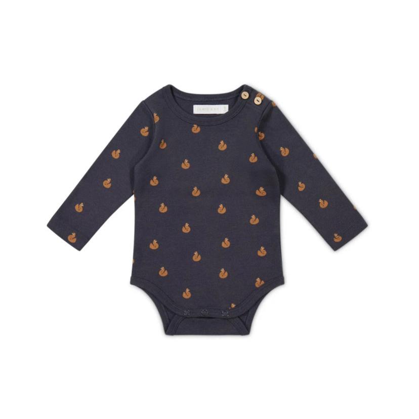 Organic Cotton Fernley Bodysuit - Fox Cubs
