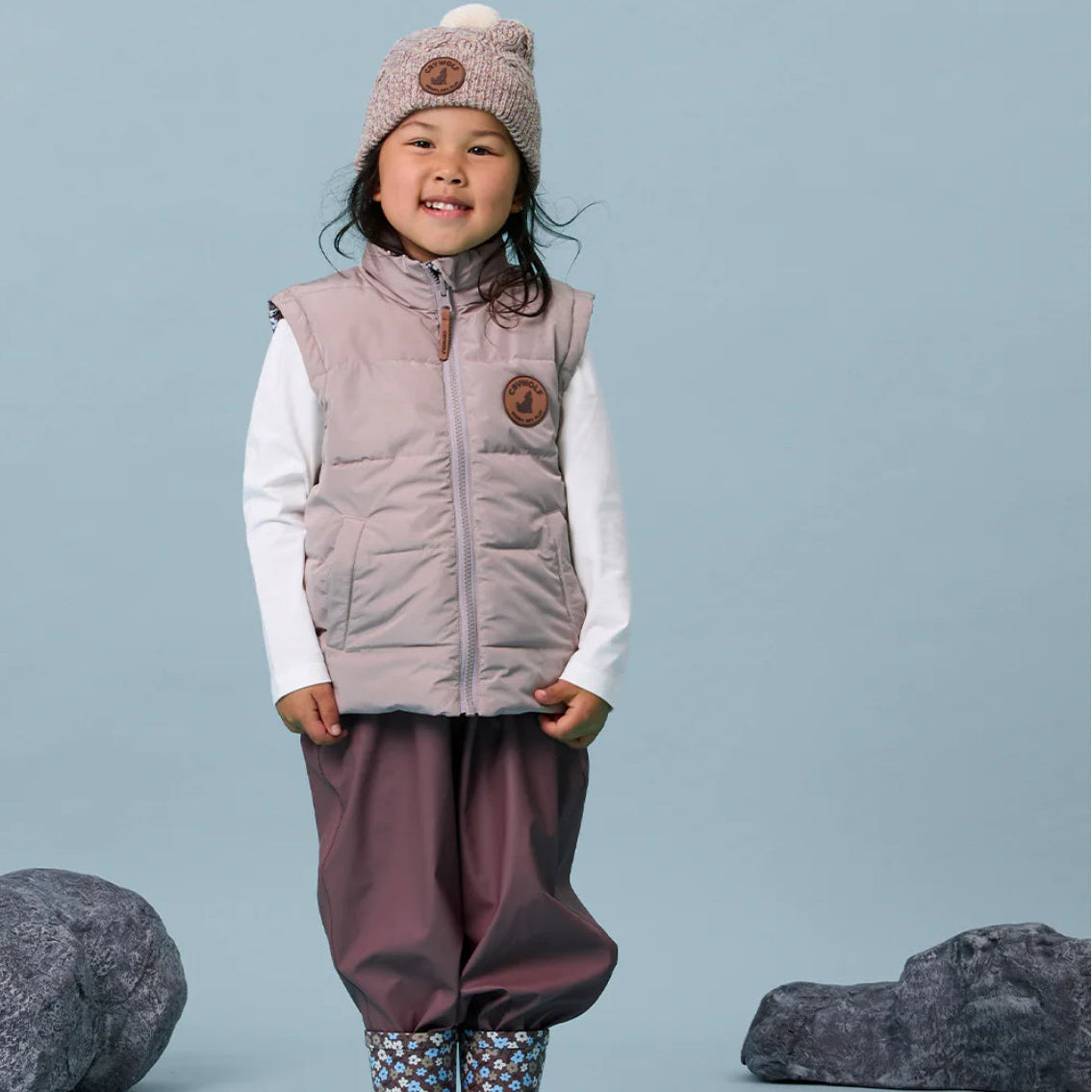 Reversible Vest - Flower Fields