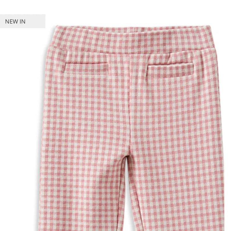 Rose Check Pant