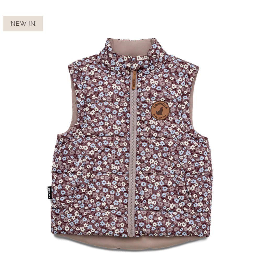 Reversible Vest - Flower Fields