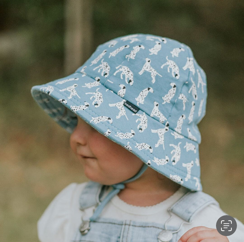 Toddler Bucket Sun Hat - Dalmation - 50cm / 1-2 years / M