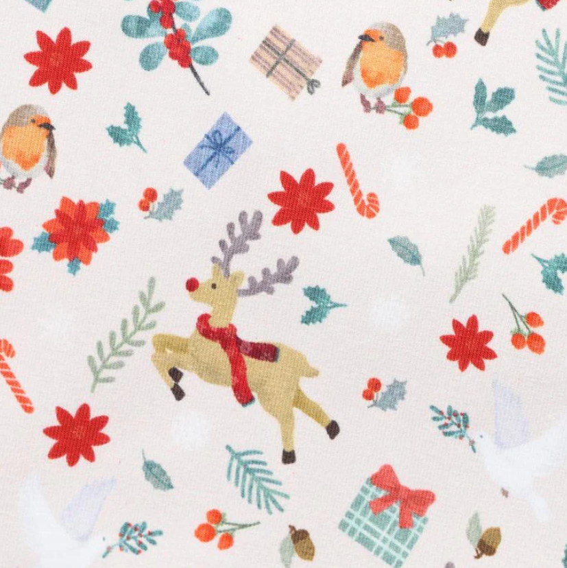 Festive Print Bodysuit