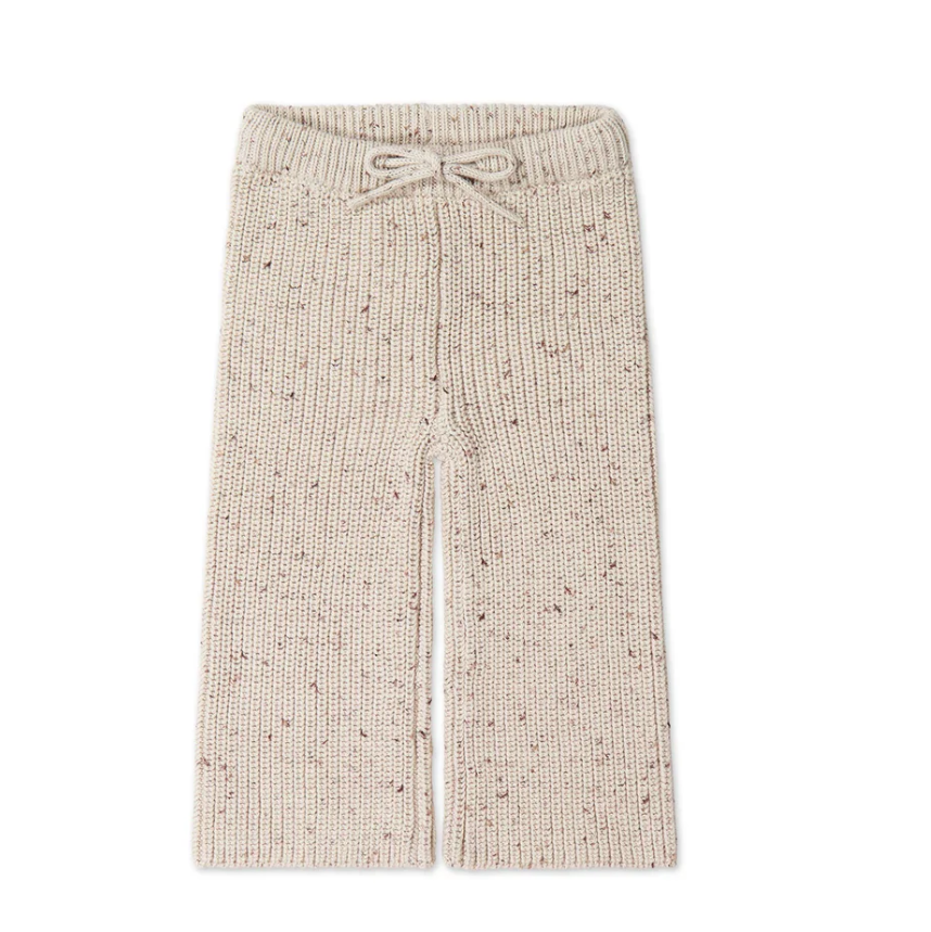 OG Morgan Knit Pant - Oatmeal Balm Wolf Fleck
