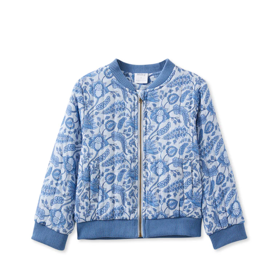 Paisley Bomber Jacket