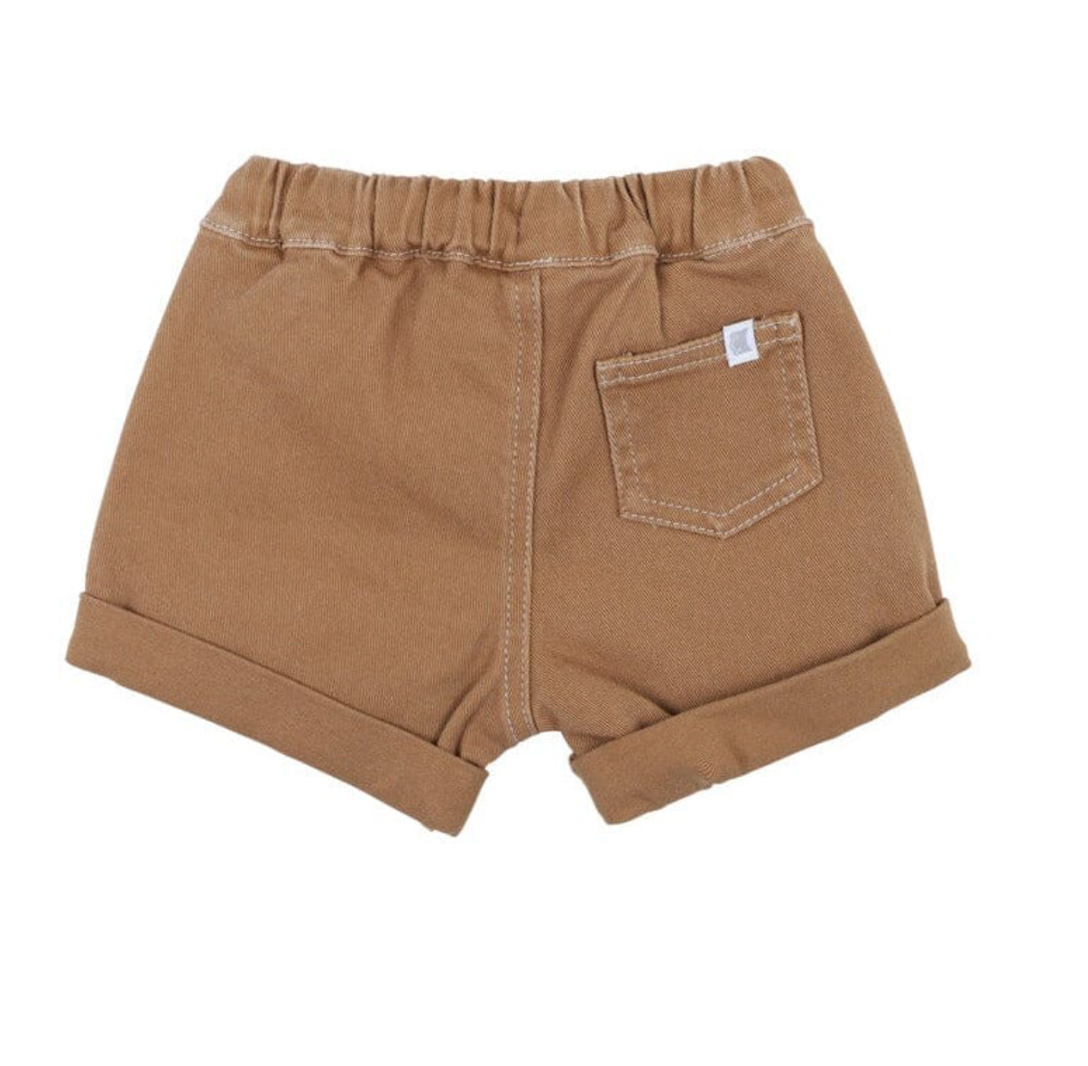 Denim Shorts - Tan