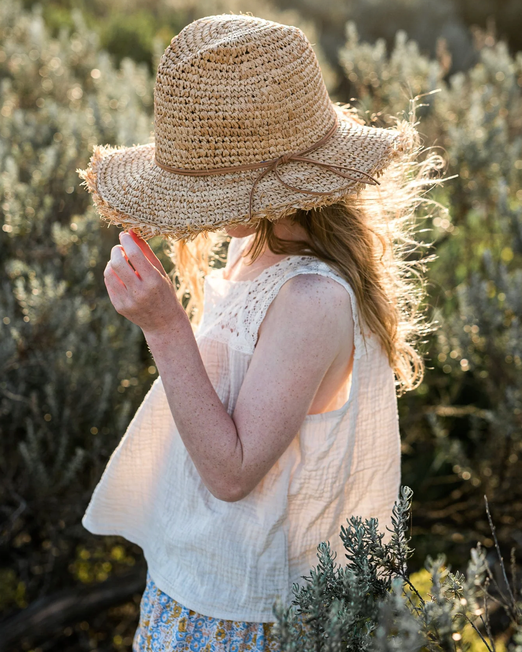 Coco Straw Hat - Natural