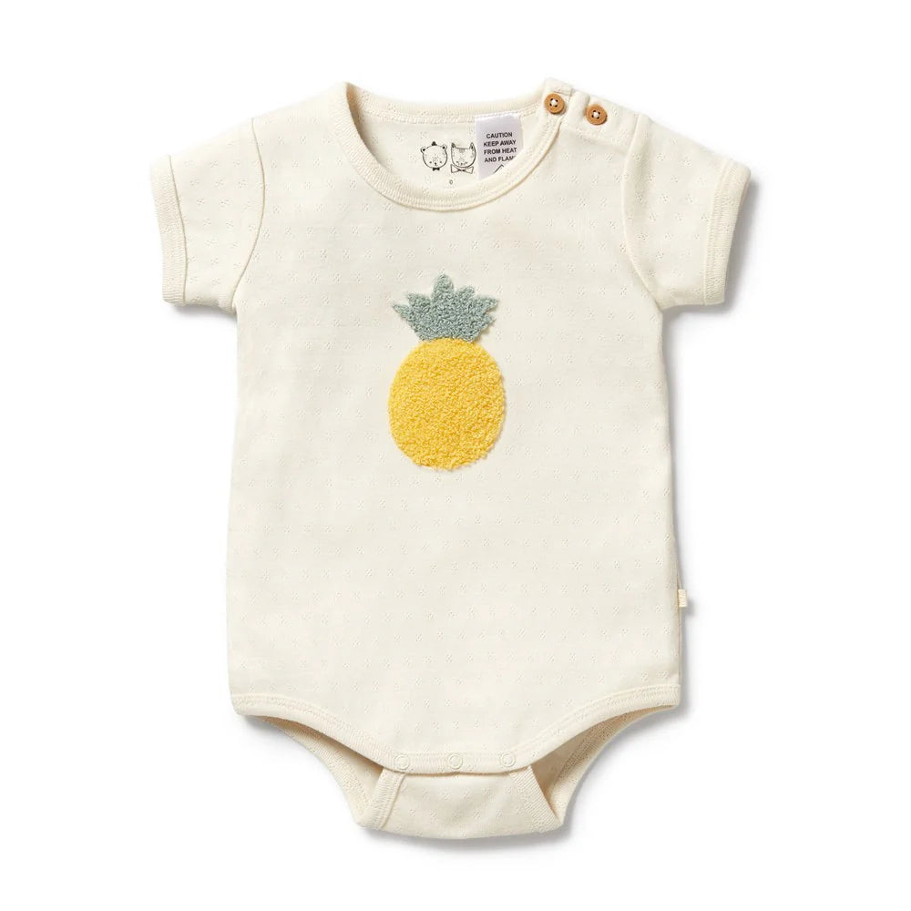 Piney Pals Organic Pointelle Bodysuit