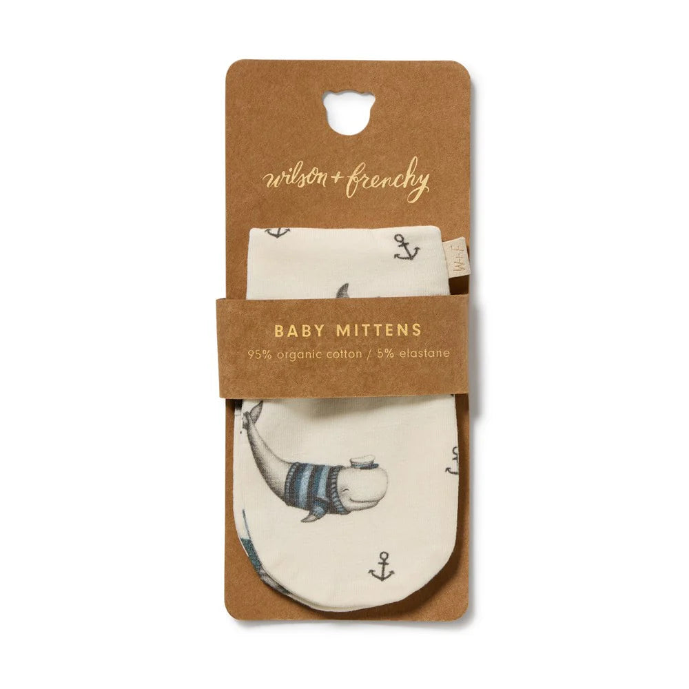 Organic Cotton Baby Mittens