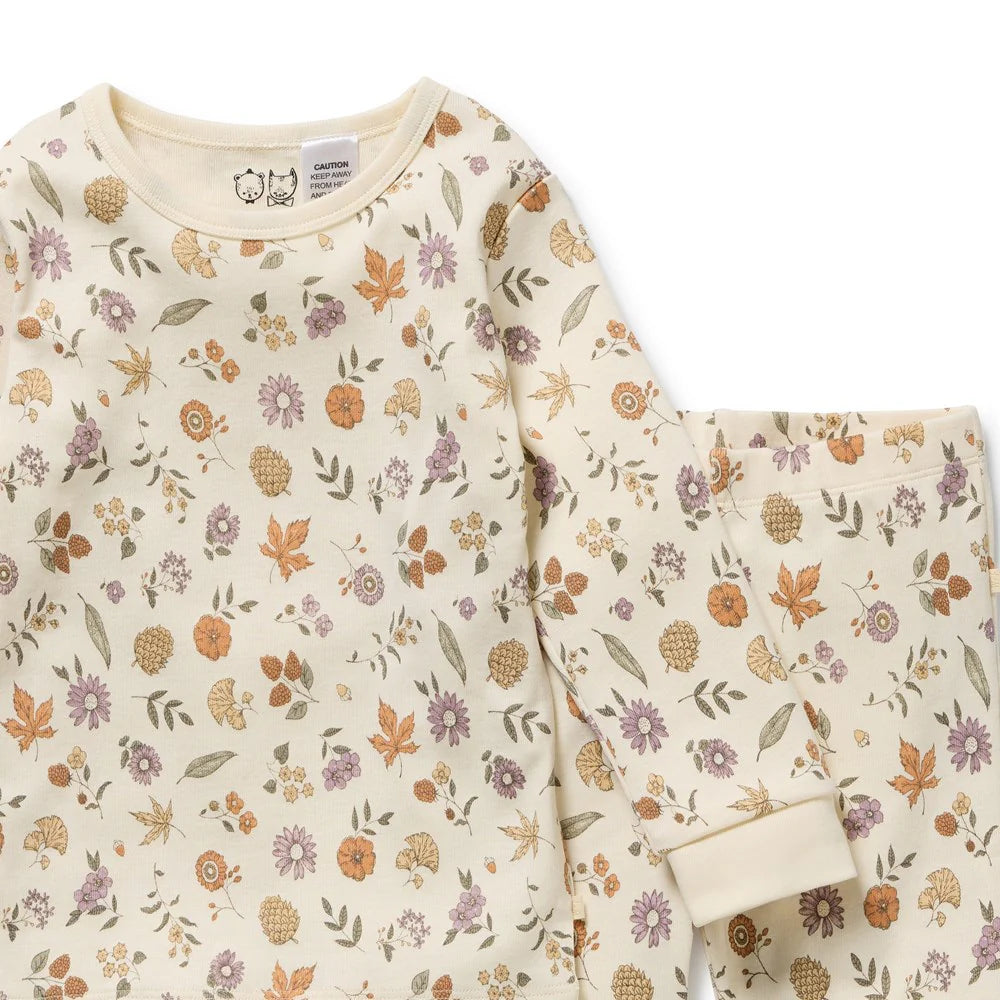Maple Glow Organic LS Pyjamas