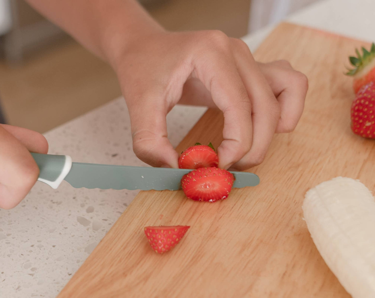KiddiKutter Child Safe Knives Smokey Grey