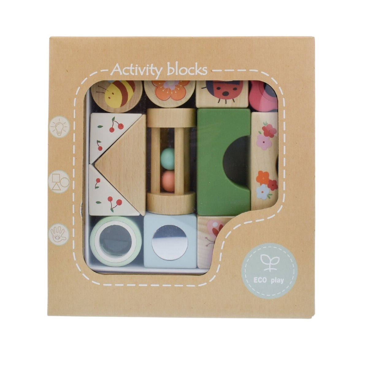 Wooden Insect Activity Blocks
