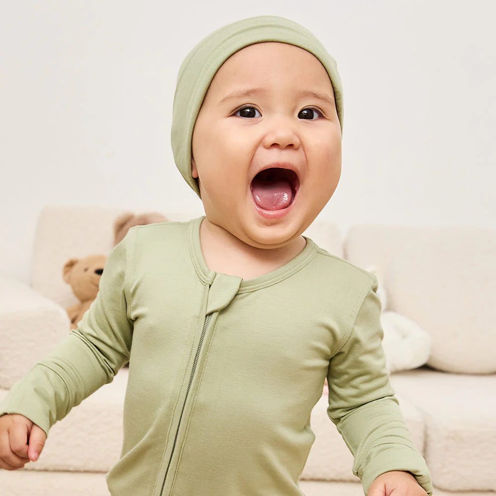 Baby Knotted Beanie - Sage