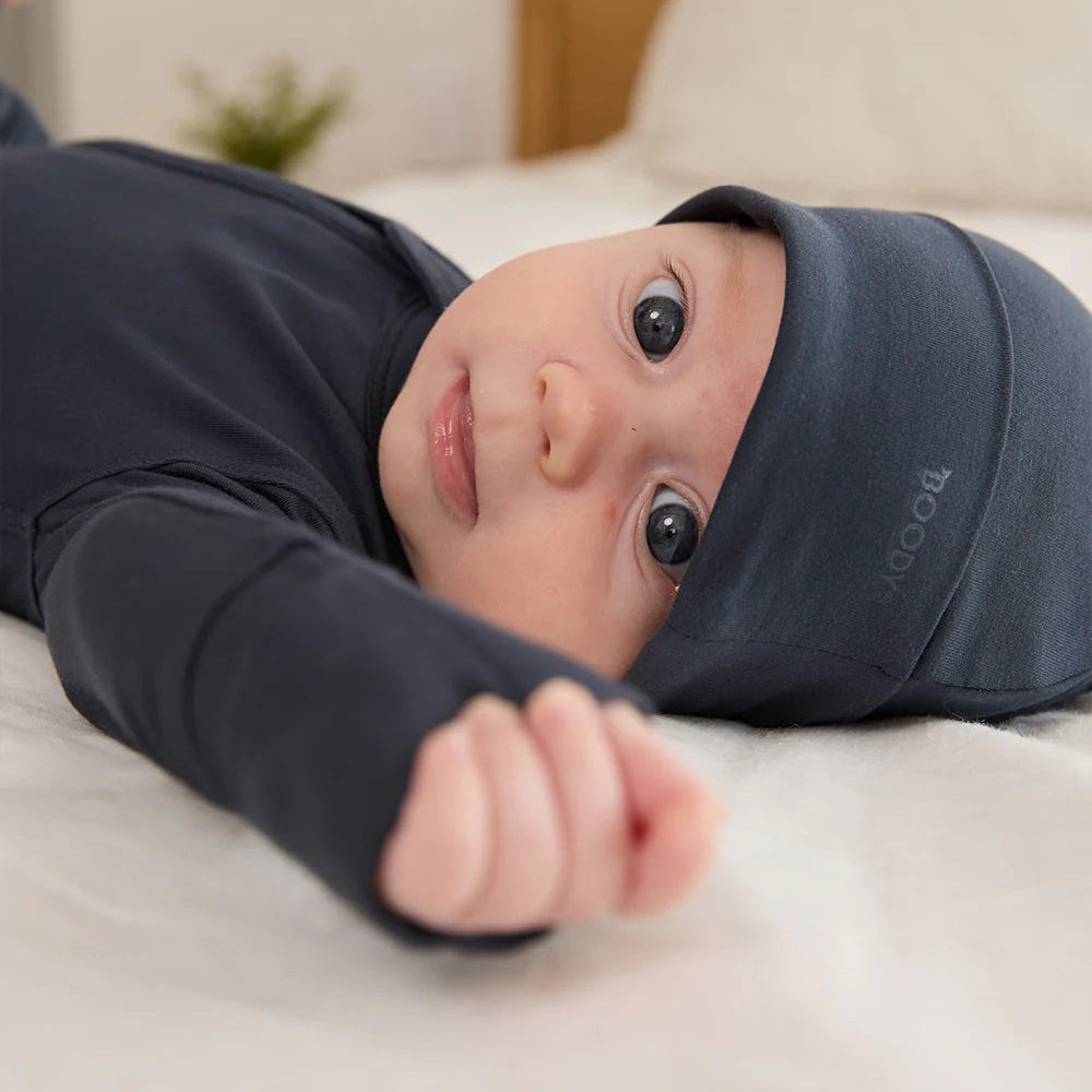 Baby Knotted Beanie - Storm