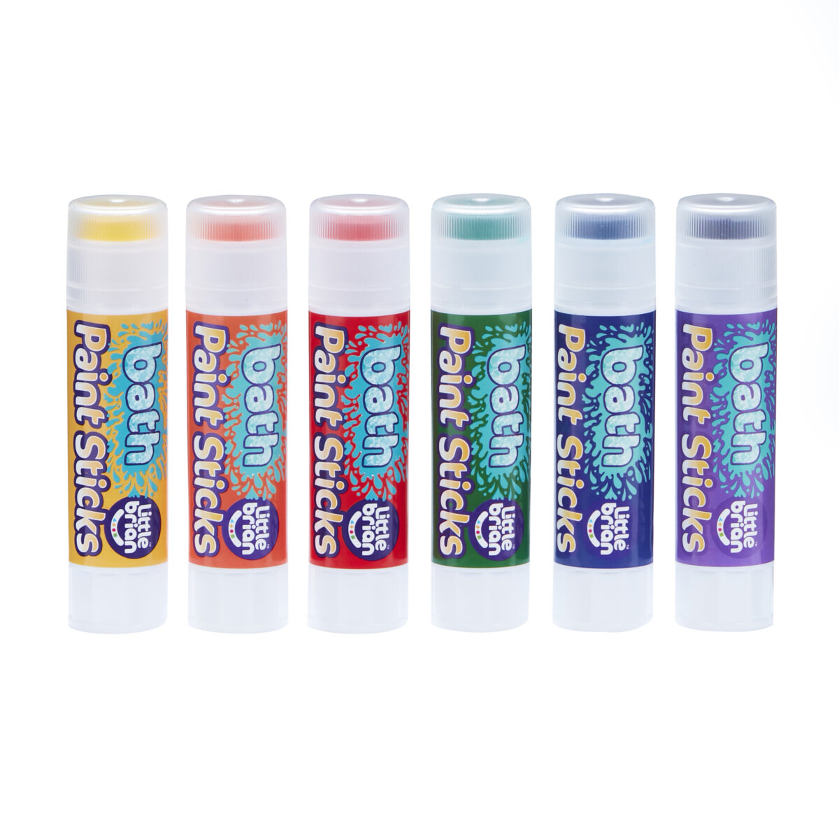 Little Brian Bath Paint Sticks - 6 Pack