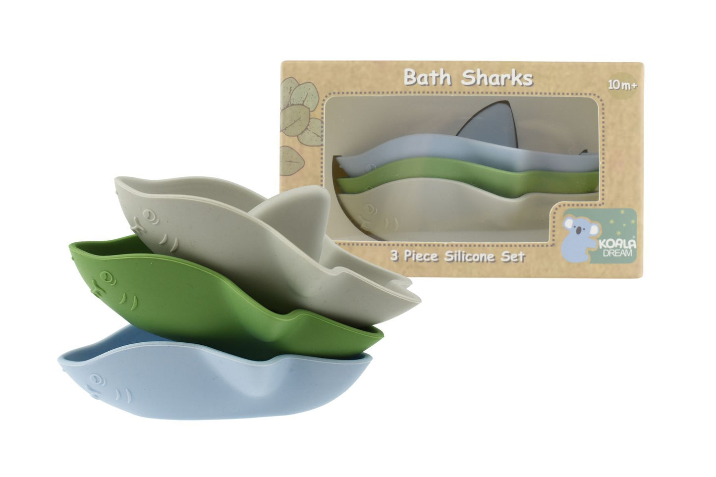 Silicone Bath Sharks