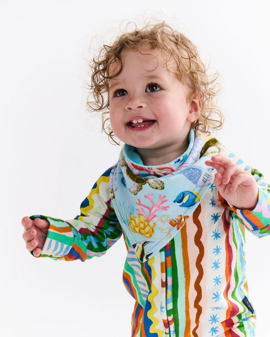 Beach Baby Organic Cotton Dribble Bib Set