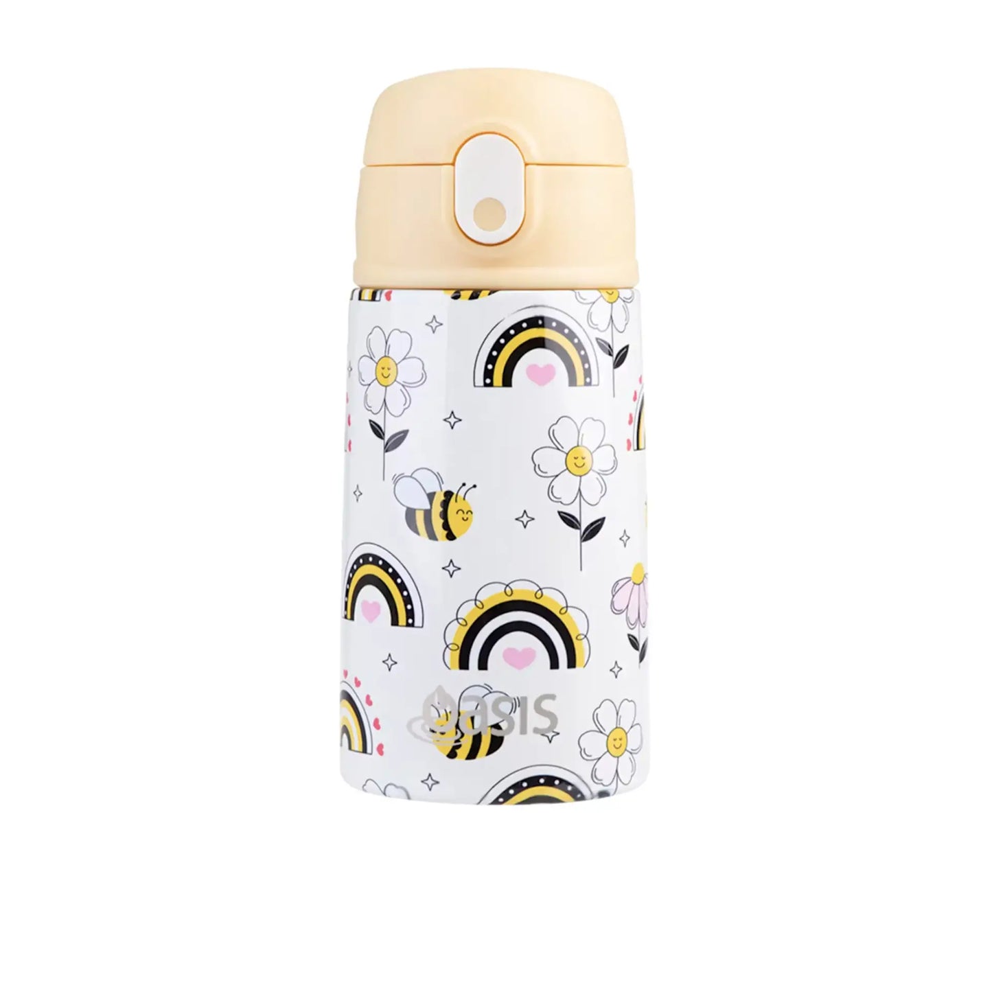 Kids Insulated Drink Bottle With Straw