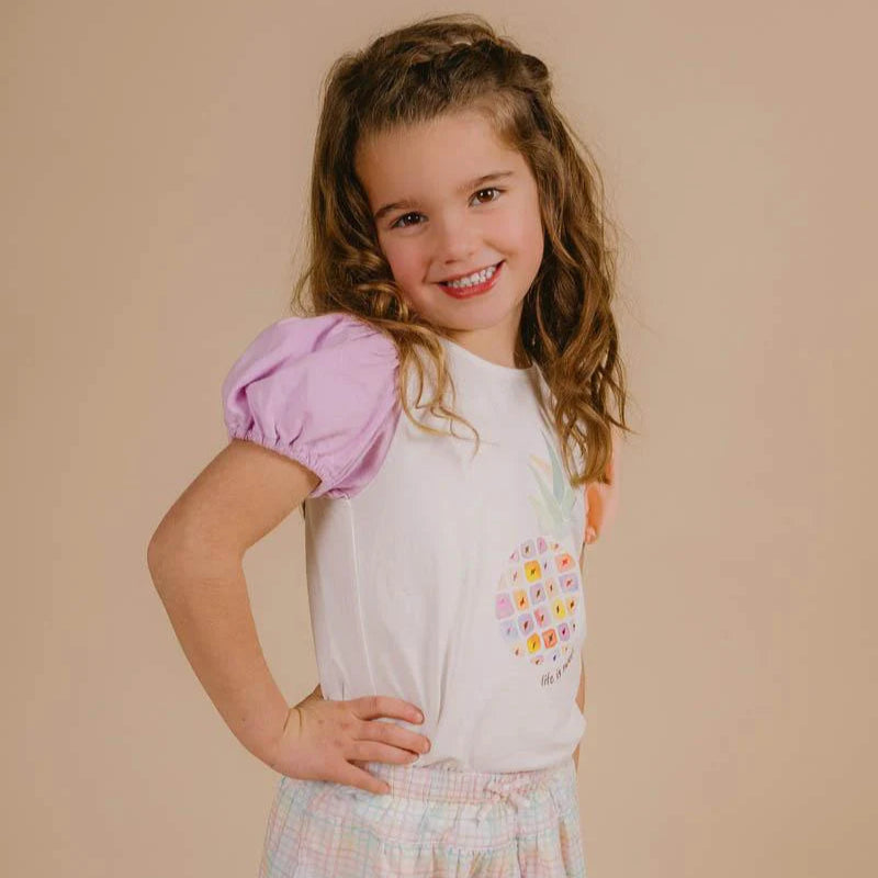 Candy Blossom Pineapple Tee