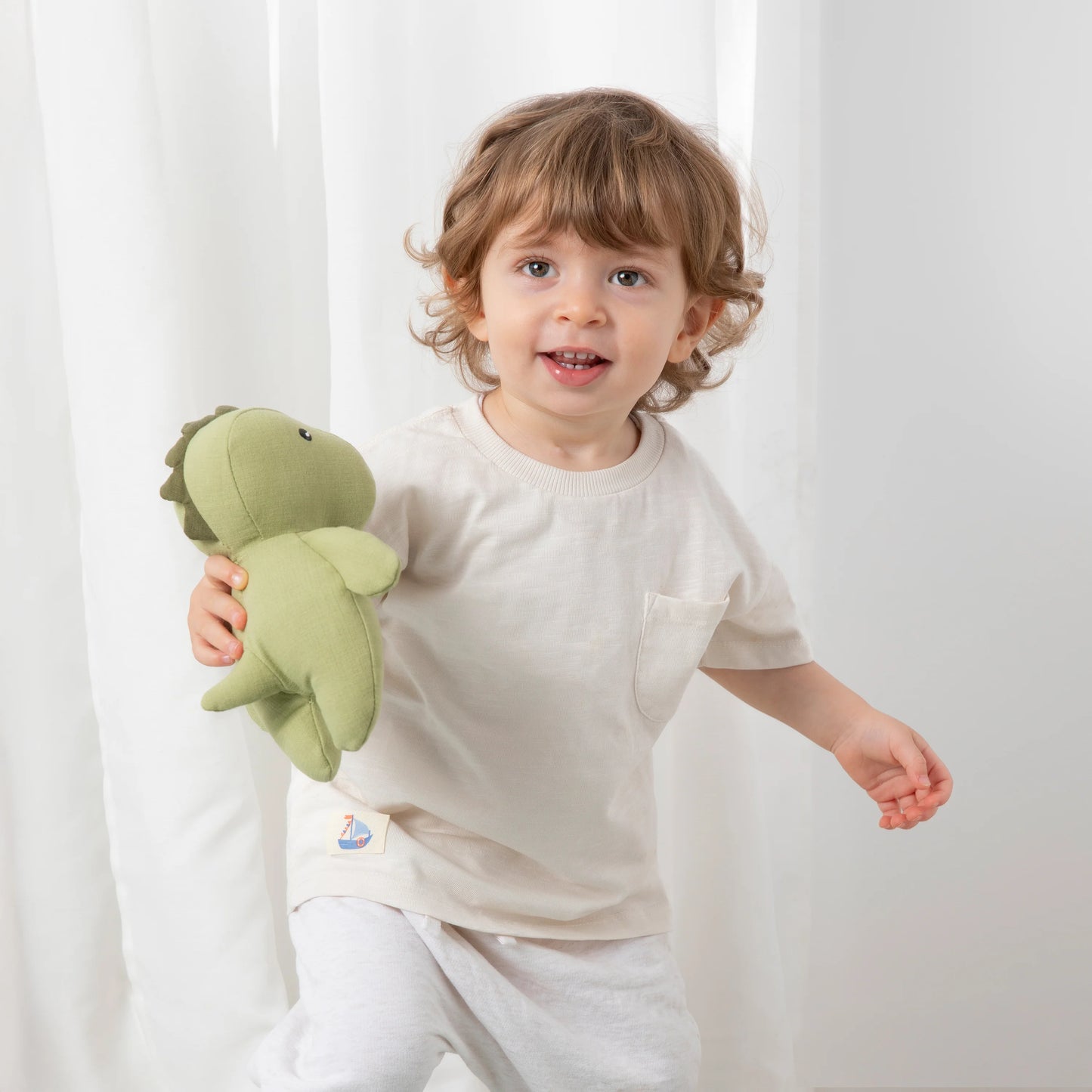 Dennis The Dinosaur Linen Animal