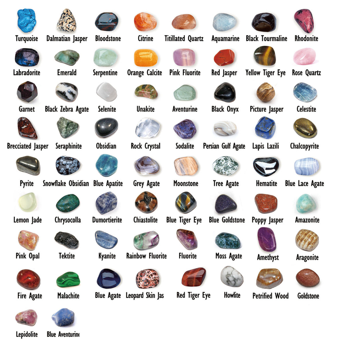 Ultimate Gemstone Collection - 48 Pieces