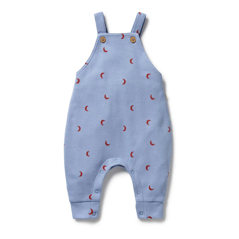 Hey Moon Organic Waffle Overall