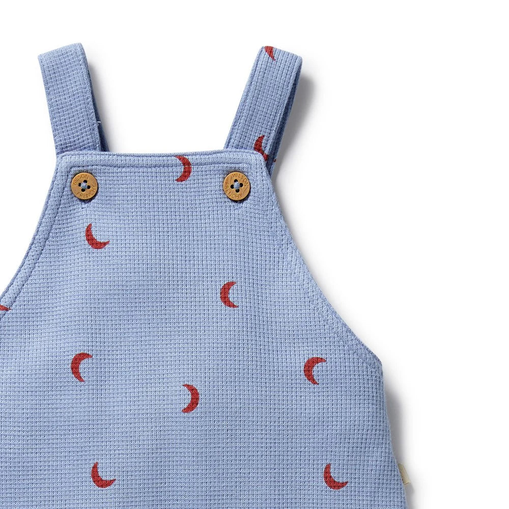 Hey Moon Organic Waffle Overall