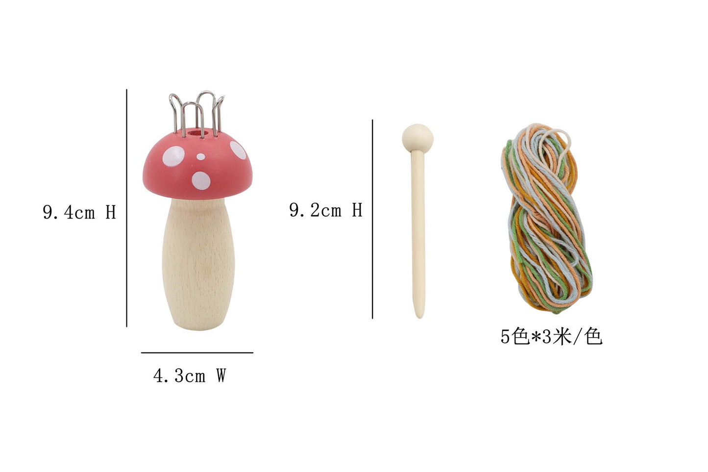 Knitting Mushroom Kit