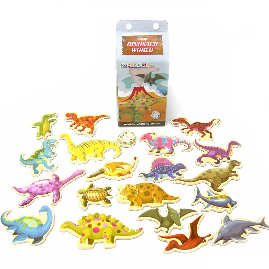 Milk Carton Magnetic Dinosaur
