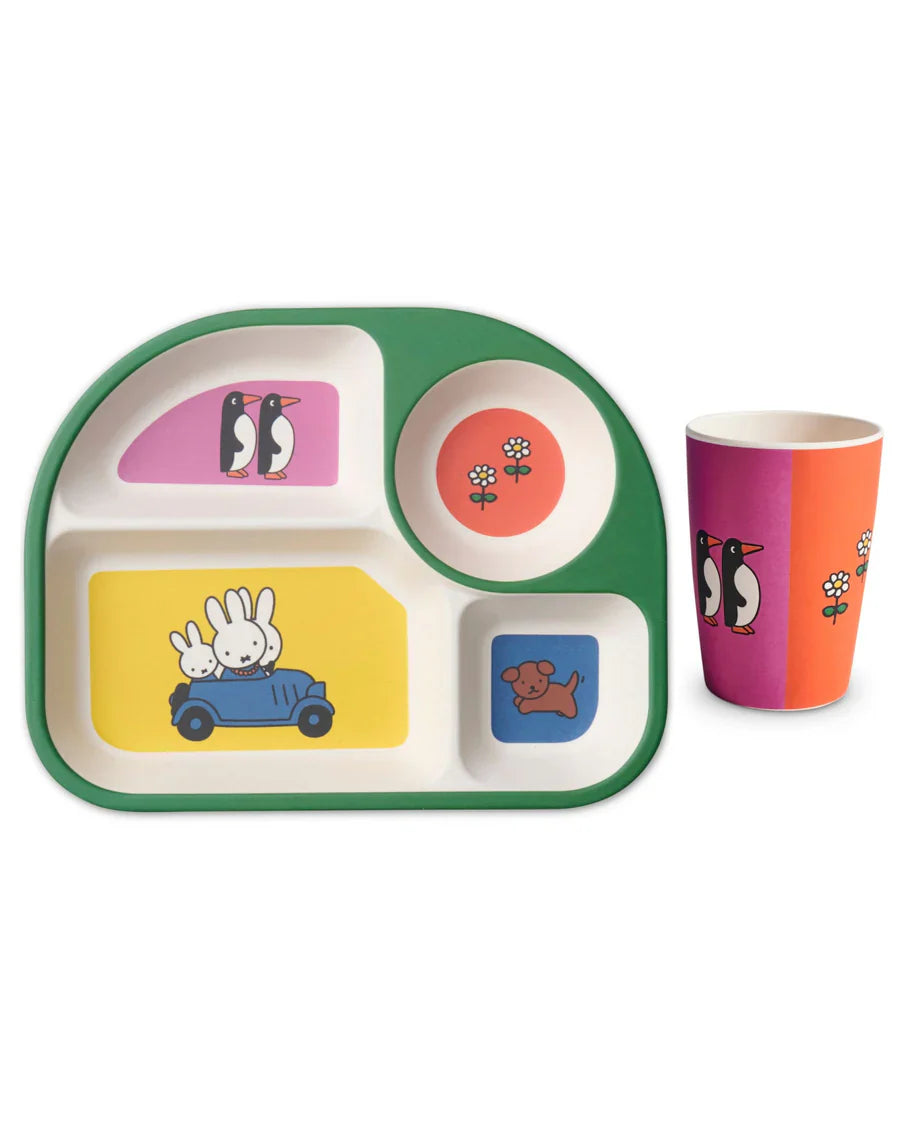 Kip&Co x Miffy Bento Tray and Cup Set