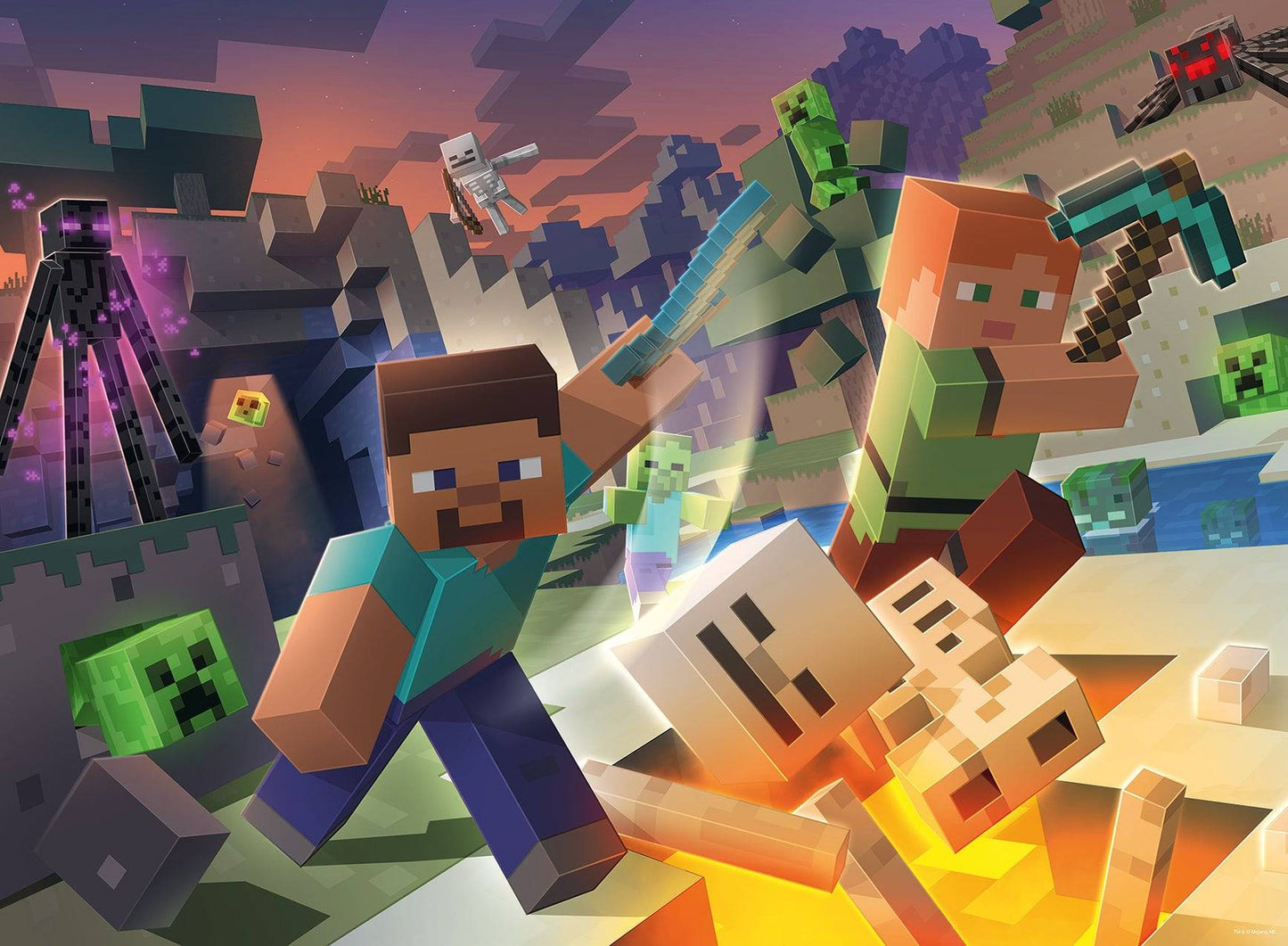 Monster Minecraft Puzzle
