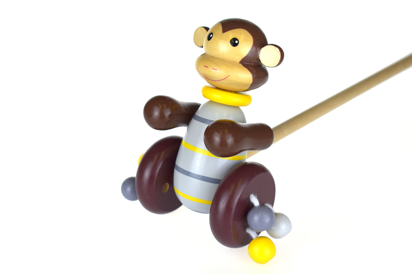 Push Along Wooden Animals