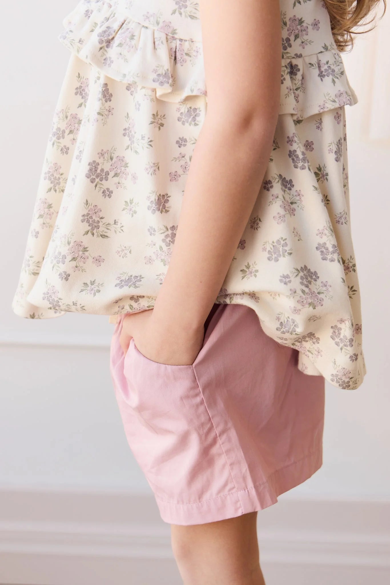 Organic Cotton Neve Short - Flora