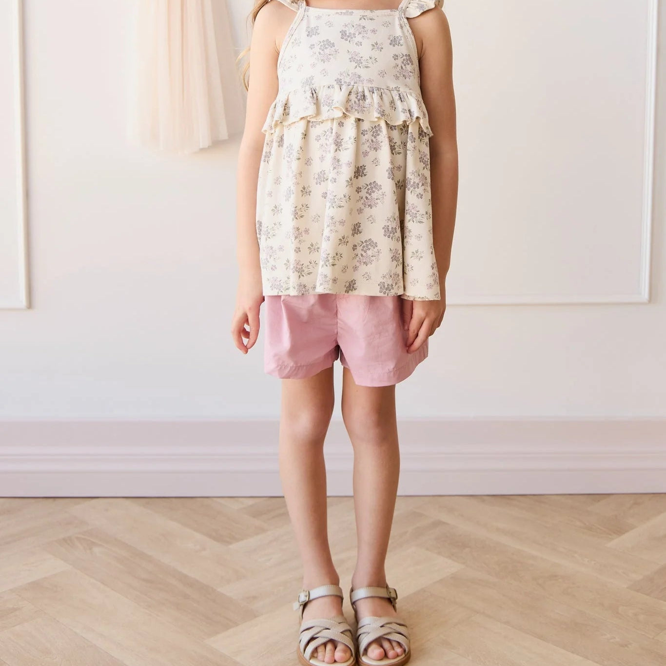 Organic Cotton Neve Short - Flora