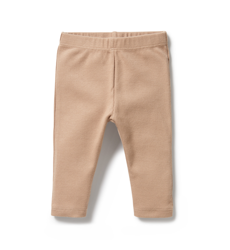 Organic Ribbed Leggings