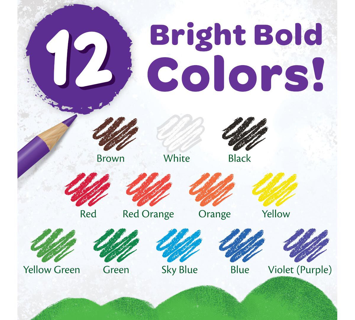 Crayola Coloured Pencils 12 Pack