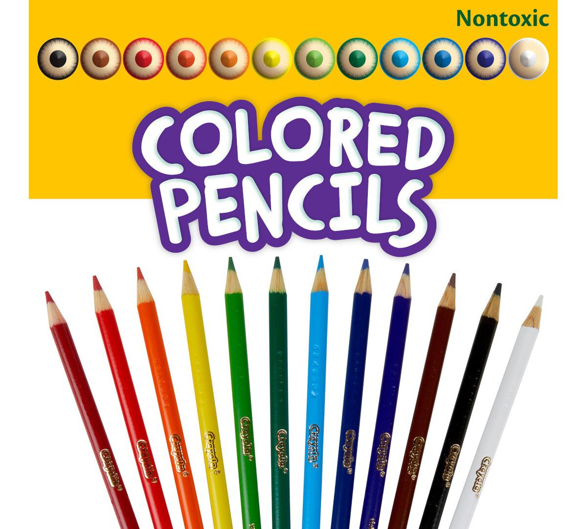 Crayola Coloured Pencils 12 Pack