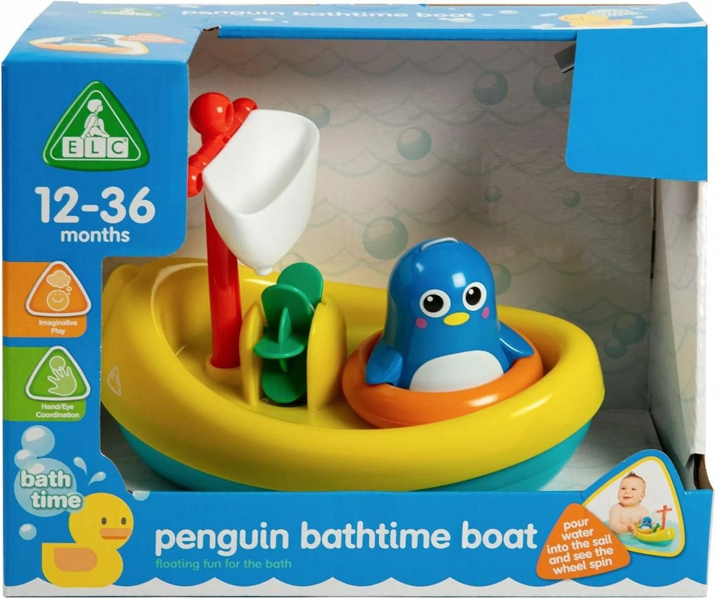 Penguin Bathtime Boat