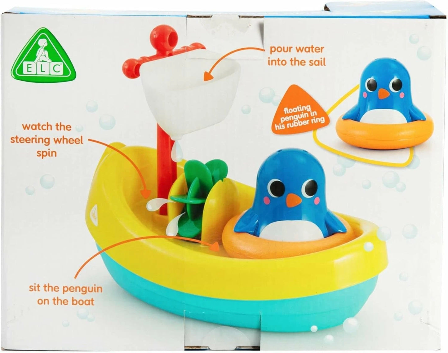 Penguin Bathtime Boat