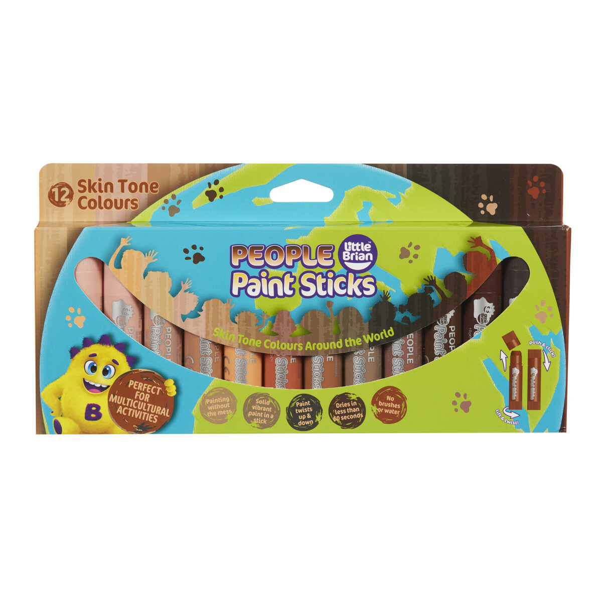 People Paint Sticks - 12 Pack