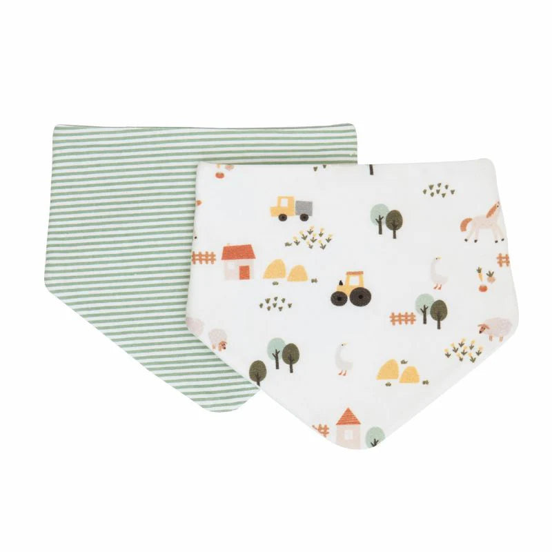 2-Pack Reversible Bandana Bibs